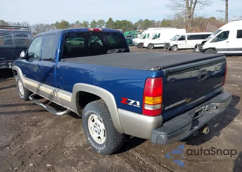 2002 Chevrolet Silverado 1500 Ls z USA, uszkodzony, nr VIN 2GCEK19T621304248